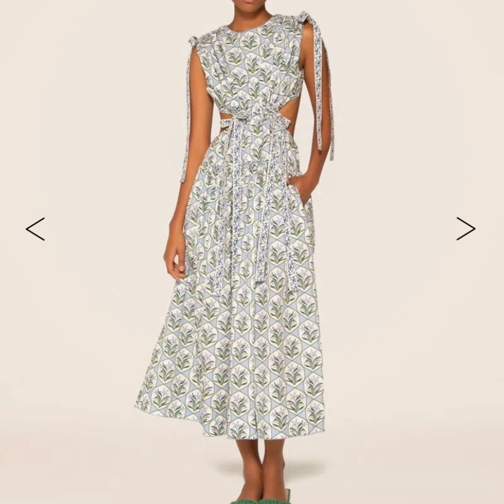 Guaguancó Chan Chan Cotton Midi Dress